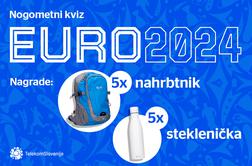 Znani so nagrajenci nogometnega kviza Euro 2024