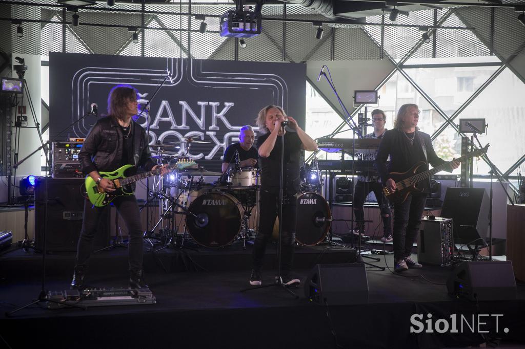 Novinarska konferenca skupine Šank Rock