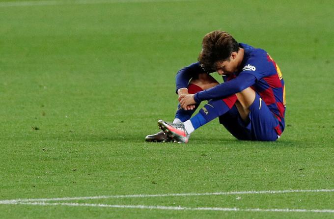 Riqui Puig je v prejšnji sezoni zbral 12 nastopov, v tej pa je v la ligi odigral le nekaj minut. | Foto: Reuters