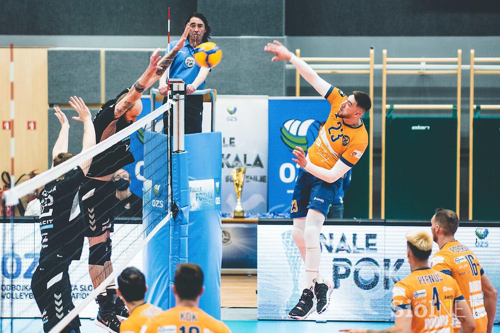 ACH Volley Ljubljana : Calcit Volley, pokal finale