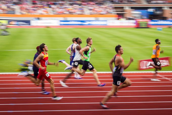 Luka Janežič je zmagal v svoji polfinalni skupini in se zlahka prebil v finale. | Foto: Peter Kastelic