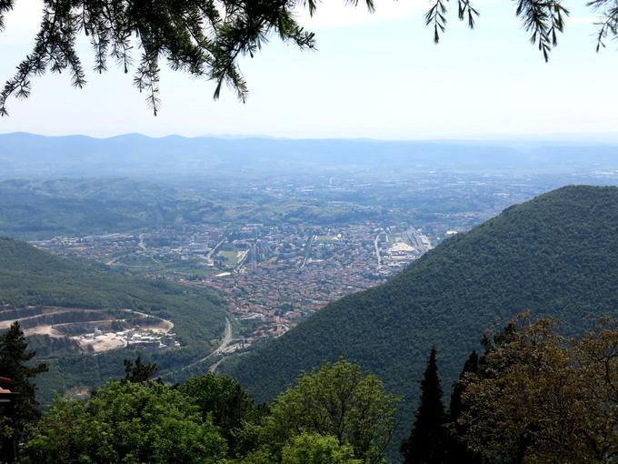 Pogled na Solkan in Novo Gorico | Foto: Nina Vogrin