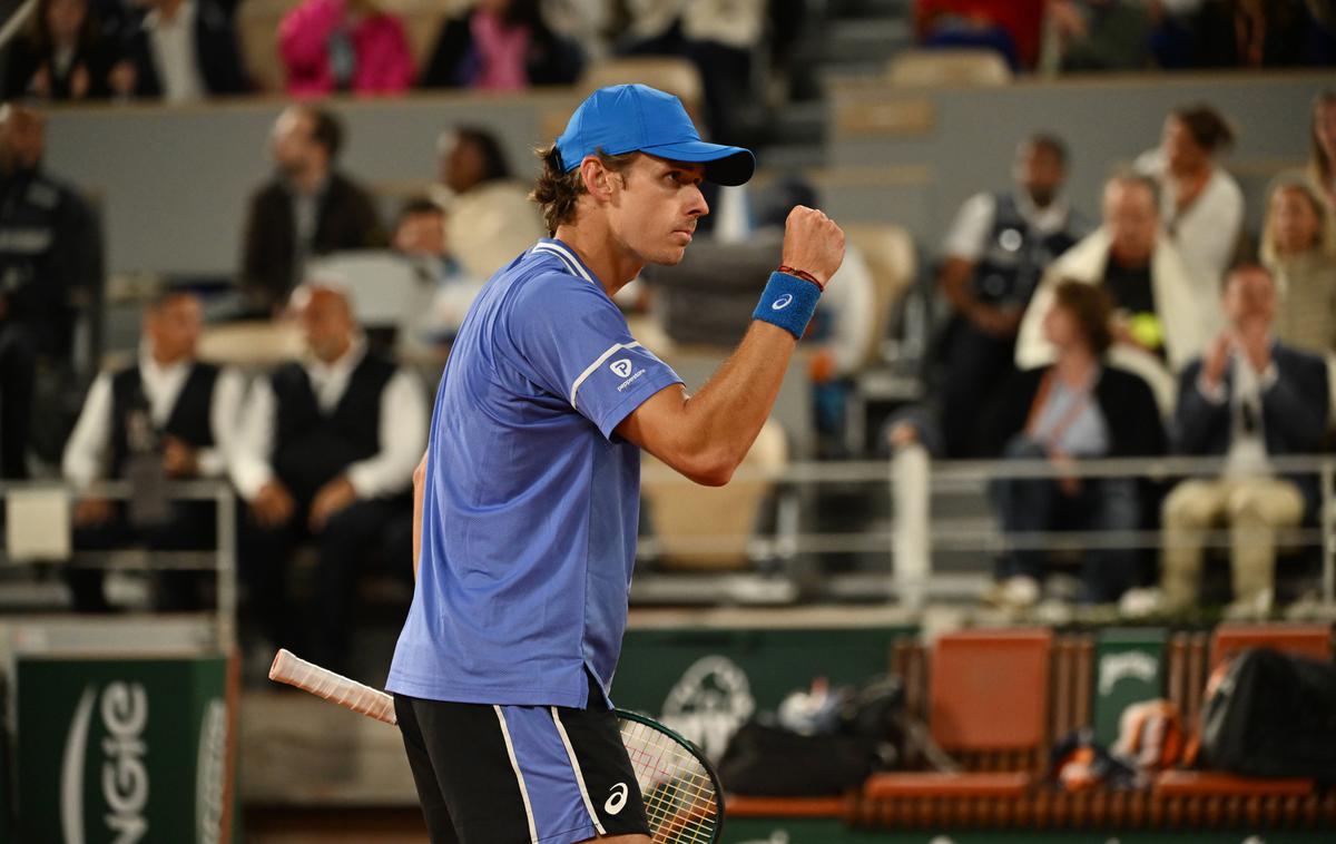 Alex de Minaur | Alex de Minaur se je prebil v finale. | Foto Guliverimage