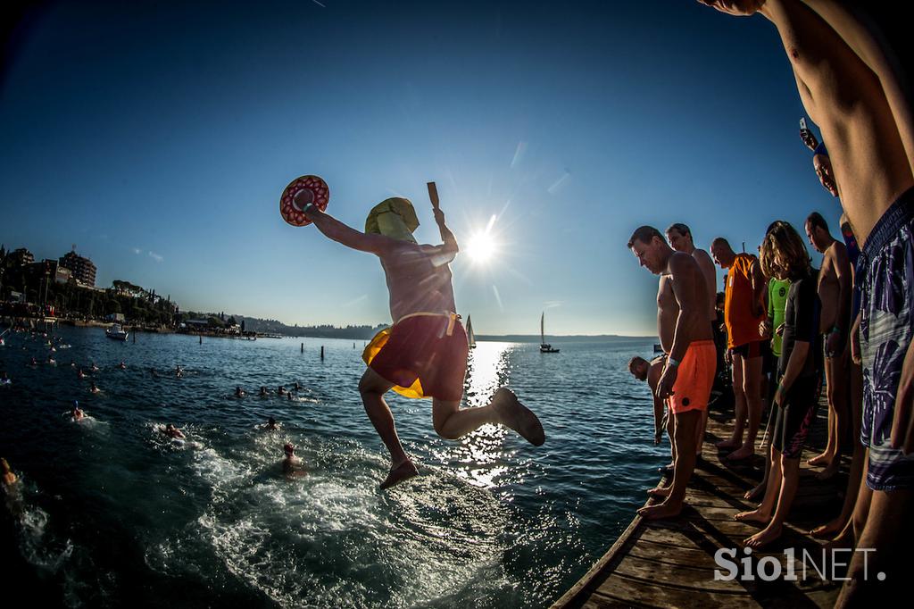 Novoletni skok v morje Portorož