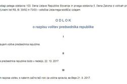 Spremljanje volitev predsednika republike, ki bodo 22. oktobra 2017 – pravila televizije Planet TV