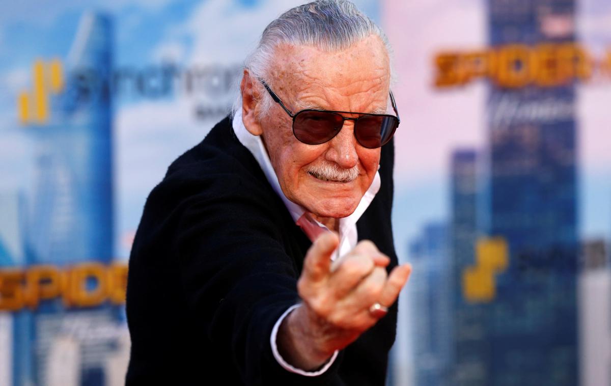 Stan Lee | Stan Lee je javnosti poznan kot ustvarjalec številnih likov, kot so Spider-Man, Fantastični štirje, X-Men, Maščevalci, Hulk, Iron Man, Thor, Daredevil in Doctor Strange. | Foto Reuters