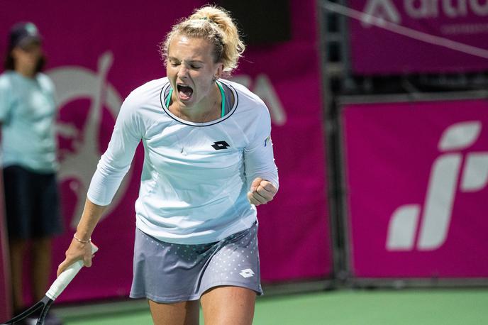 finale Portorož Katerina Siniakova | Katerina Siniakova je presenetljiva zmagovalka Portoroža. | Foto Matic Klanšek Velej/Sportida