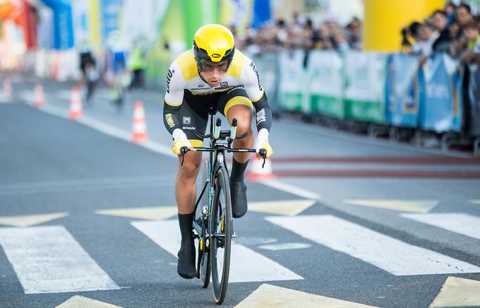 V sezoni 2016 se je preselil v nizozemsko ekipo World Tour Lotto NL-Jumbo, kjer je začel nase opozarjati tudi v vožnji na čas. | Foto: 