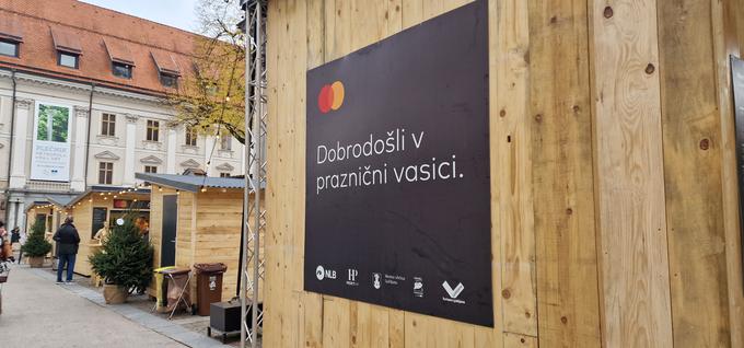 Mastercardovo praznično vasico podpirata tudi Mestna občina Ljubljana in Turizem Ljubljana, ki sta jo uvrstila v svoj program adventnega dogajanja v slovenski prestolnici. | Foto: Srdjan Cvjetović