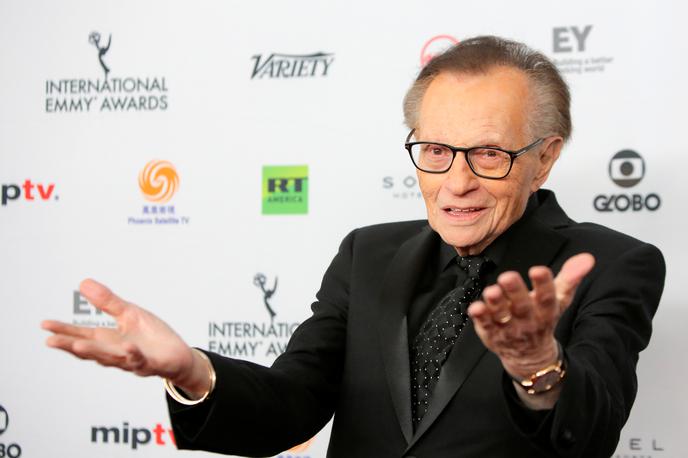 Larry King | Larry King je po štirih dneh zapustil oddelek za intenzivno terapijo. | Foto Reuters