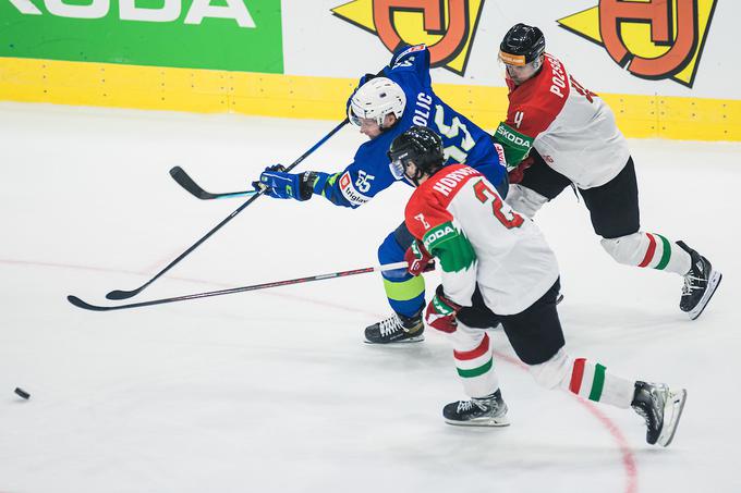 SP v hokeju (Ljubljana): Slovenija - Madžarska | Foto: Grega Valančič/Sportida