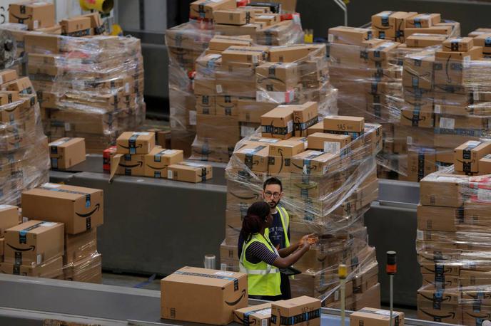 Amazon, skladišče | Foto Reuters