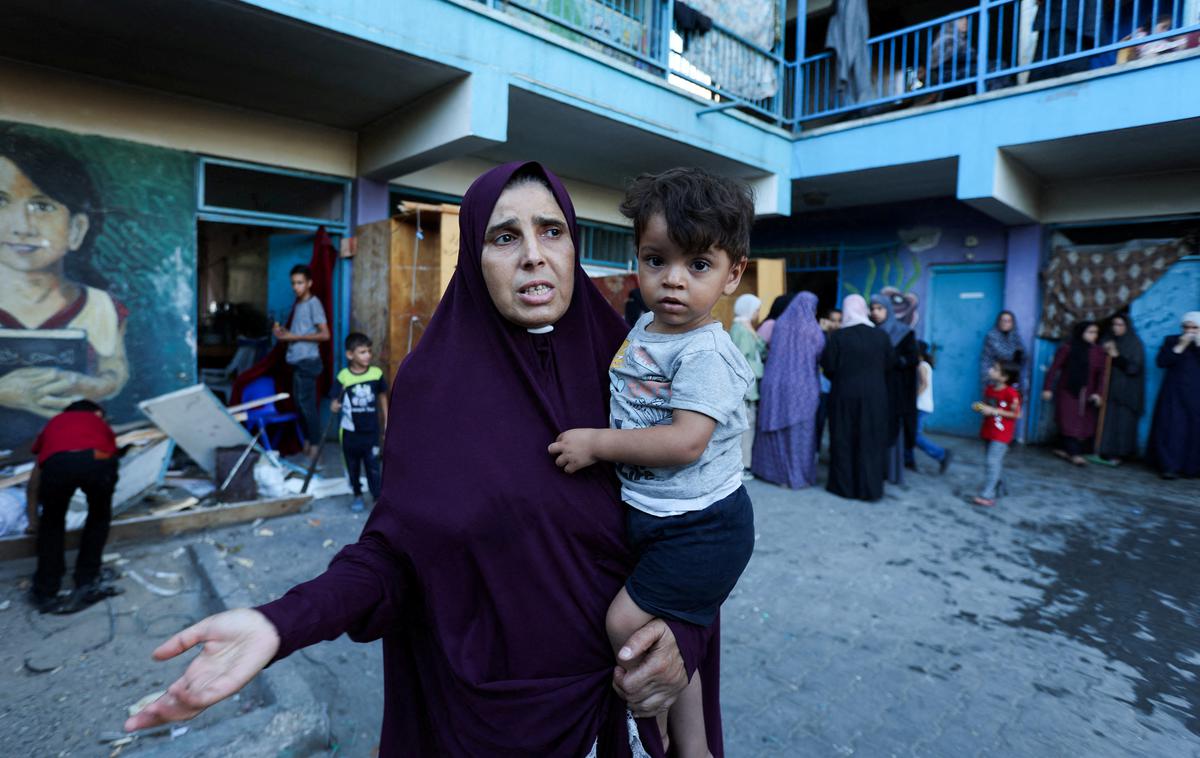 Gaza napad | Izrael je v preteklih tednih že pozival k umiku civilistov iz več mestnih četrti. | Foto Reuters