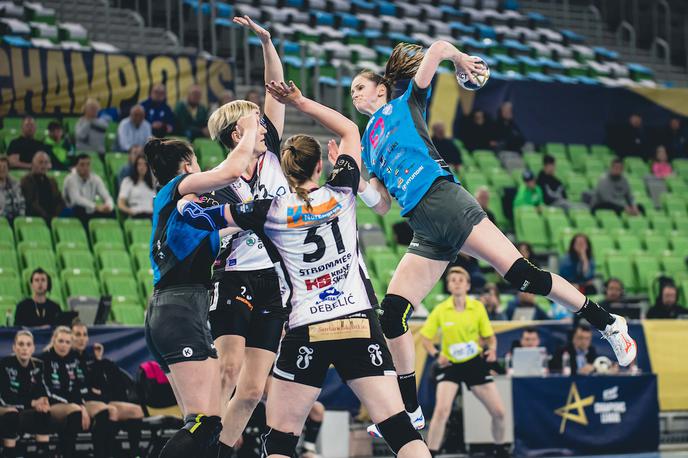 Liga prvakinj, četrtfinale: Krim Mercator - Vipers Kristiansand | Krimovke so izgubile prvo tekmo četrtfinala lige prvakinj. | Foto Grega Valančič/Sportida