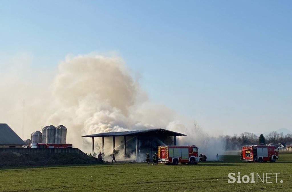 Požar Količevo 10032022