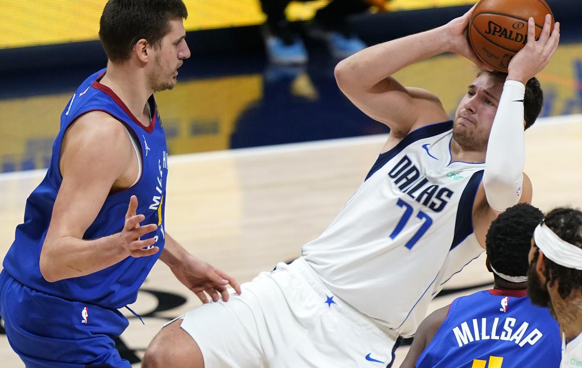 Luka Dončić | Luka Dončić in Nikola Jokić sta uprizorila košarkarsko poslastico. | Foto Guliverimage