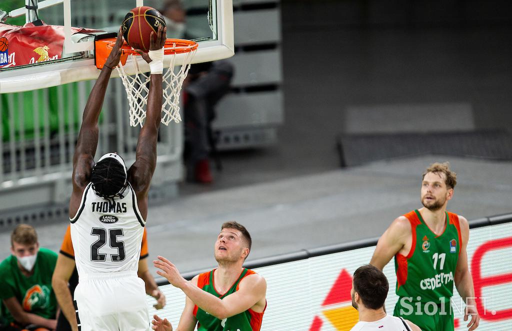 Liga ABA: Cedevita Olimpija - Partizan