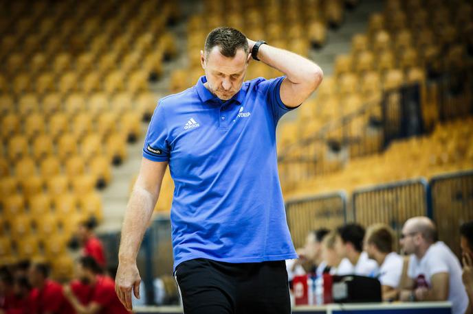 Rado Trifunović | Selektor Rado Trifunović je bil zadovoljen s predstavo mladih košarkarjev, nejevoljen pa, ker v izbrani vrsti ne bo Žige Dimca. | Foto Žiga Zupan/Sportida