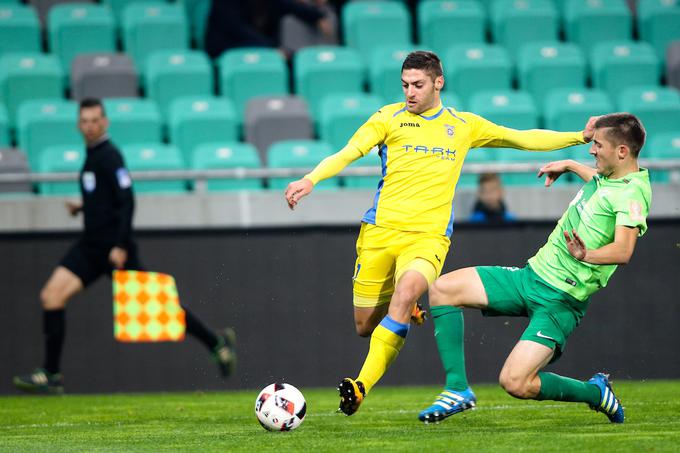 Olimpija je v Stožicah v derbiju 15. kroga premagala Domžale z 1:0. | Foto: Morgan Kristan / Sportida