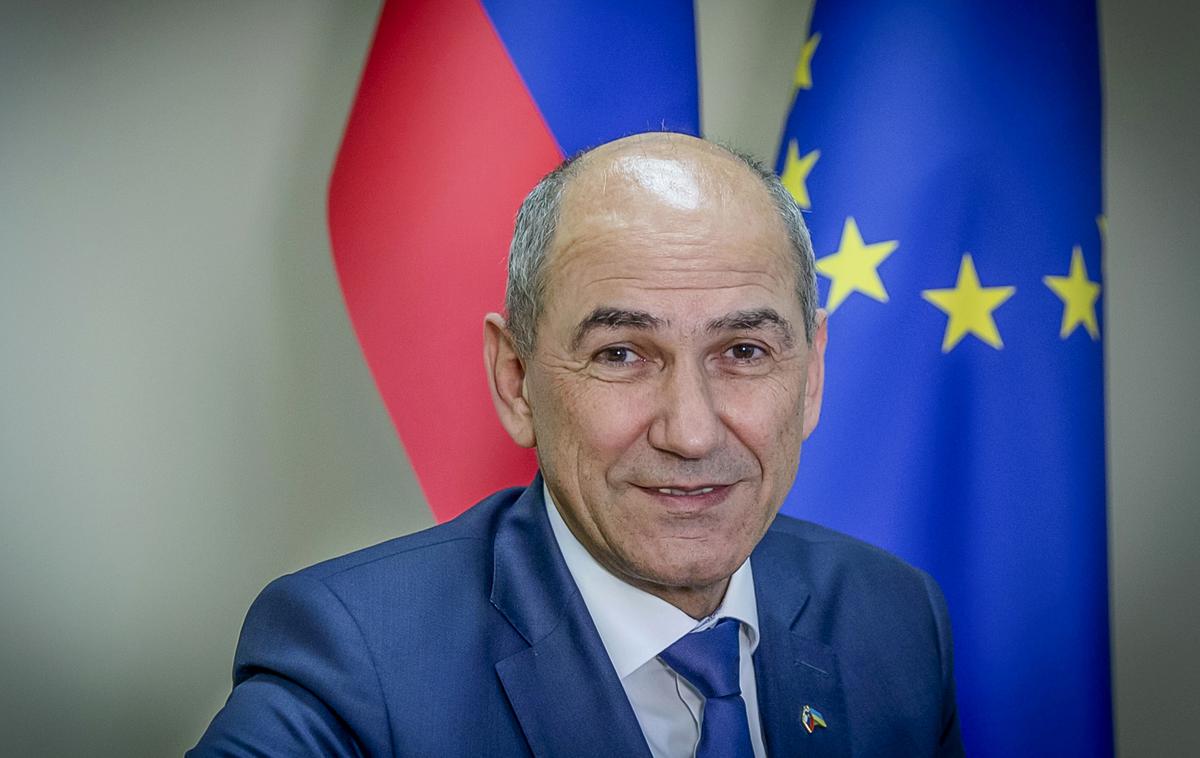 Janez Janša | V Kijevu jih je sprejel ukrajinski predsednik Volodimir Zelenski, ki se jim je zahvalil za izraženo podporo. | Foto Ana Kovač