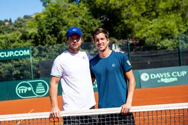 Davisov pokal Kavčič Bedene zadnja tekma