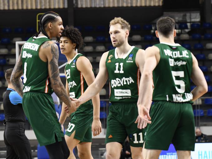 Jaka Blažič, EuroCup, Hapoel Jeruzalem - Cedevita Olimpija | Foto: Cedevita Olimpija Ljubljana