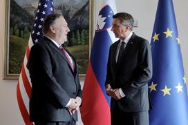 Mike Pompeo Borut Pahor