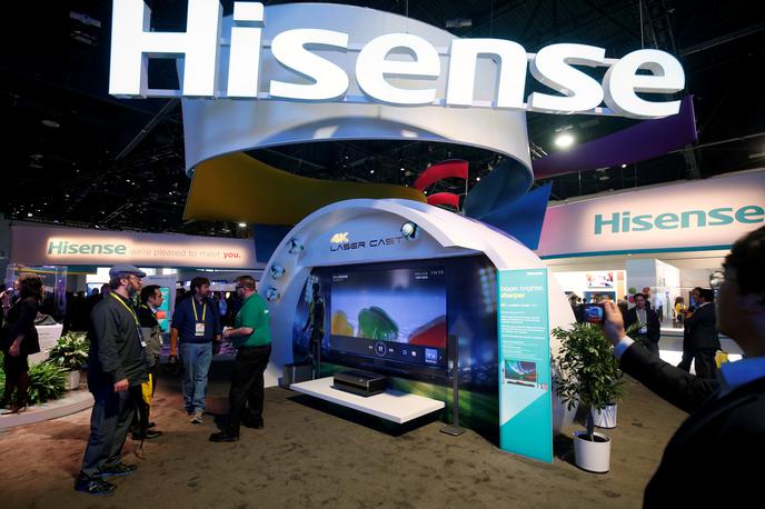 Hisense | Hisense ima v lasti več kot 95 odstotkov Gorenja. | Foto Reuters