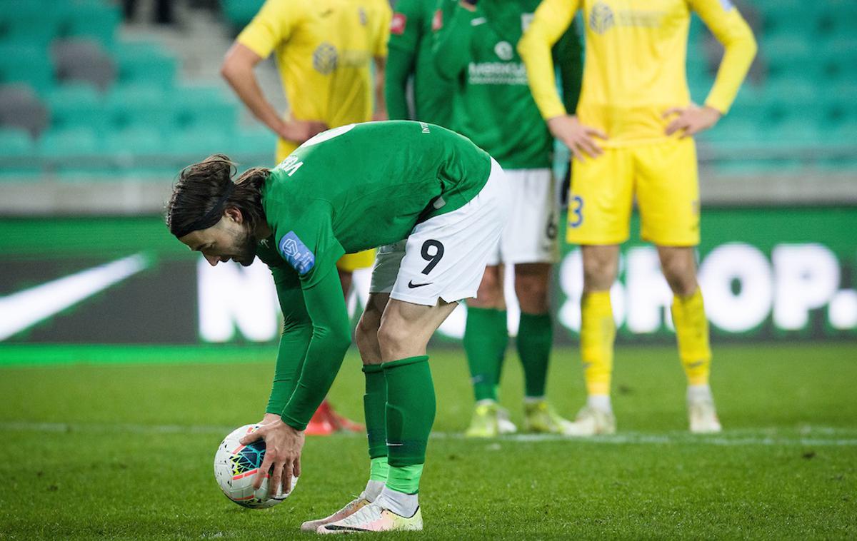 Ante Vukušić | Olimpija je imela v slovenskem prvenstvu v zadnjih treh sezonah na voljo kar 32 enajstmetrovk. | Foto SPS/Sportida