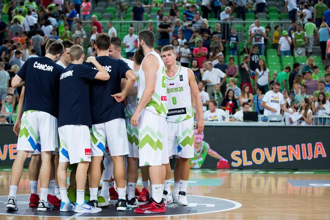 V prihodnjem tednu slovensko reprezentanco čakata dva obračuna v Mariboru proti Makedoniji (ena bo zaprto za javnost). | Foto: Urban Urbanc/Sportida