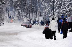 Latvala varnih 23 sekund pred Hirvonenom