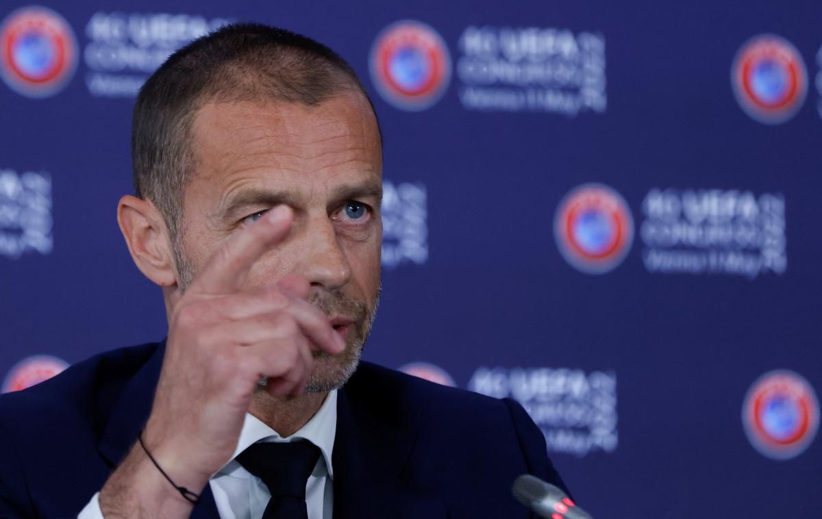 Aleksander Čeferin Uefa | Aleksander Čeferin ne razmišlja o možnosti, da bi še kakšen EP potekal v 10 ali več državah. | Foto Reuters