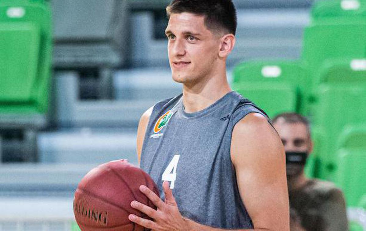 Martin Krampelj | Martin Krampelj pri Cedeviti Olimpiji pod vodstvom Slavena Rimca ni dočakal resnejše priložnosti. | Foto Grega Valančič/Sportida