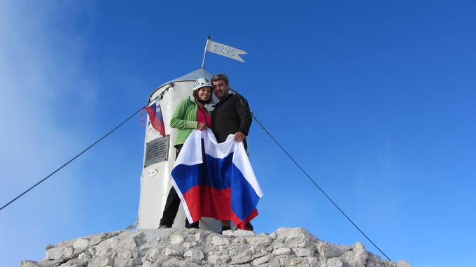 Triglav osvojen. | Foto: Osebni arhiv