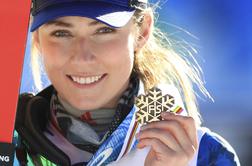 Sveže oddana Shiffrinova po nove mejnike