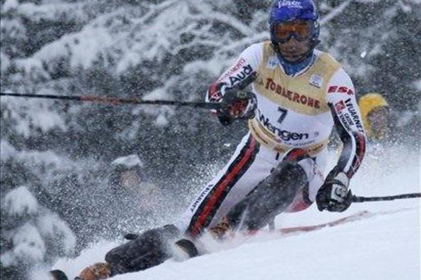 Grange osvojil Wengen, Vajdič 13.