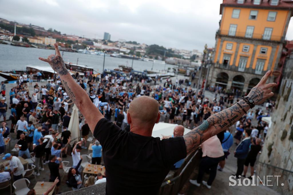 Navijači Manchester Cuty Chelsea Porto