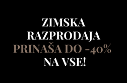 Zimska razprodaja prinaša do 40 odstotkov popusta!