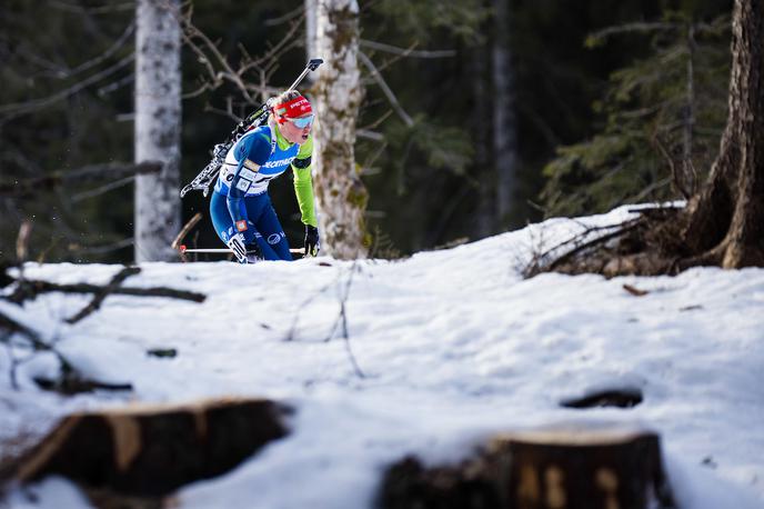 Anamarija Lampič | Anamarija Lampič je bila na progi hitra, ni pa se najbolje znašla na strelišču. | Foto Grega Valančič/Sportida