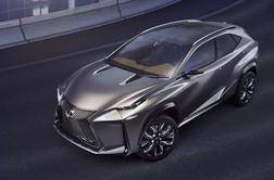 Lexus LF-NX: napoved lexusov s turbo motorjem?