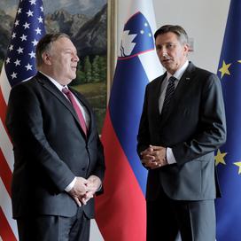 Mike Pompeo Borut Pahor