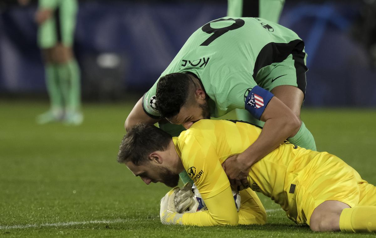 Jan Oblak Atletico Madrid | Jan Oblak si je z Atleticom priboril mesto v osmini finala. | Foto Guliverimage