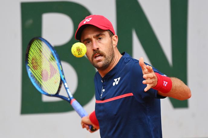 Steve Johnson | Steve Johnson je v prvem krogu Kölna izločil petega nosilca Filipa Krajinovića.  | Foto Getty Images