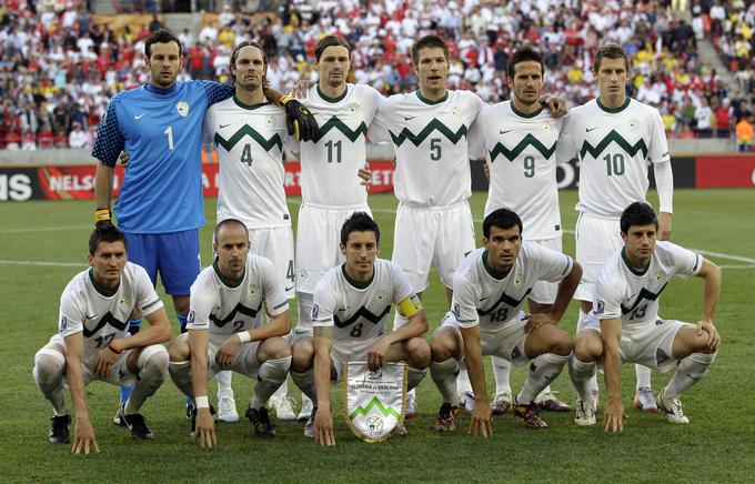 Slovenija je nazadnje na svetovnem prvenstvu zaigrala leta 2010 v Južni Afriki, ko je bil njen selektor prav Matjaž Kek. | Foto: Guliverimage