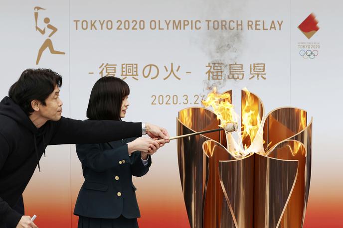 Olimpijski ogenj Japonska | Foto Reuters