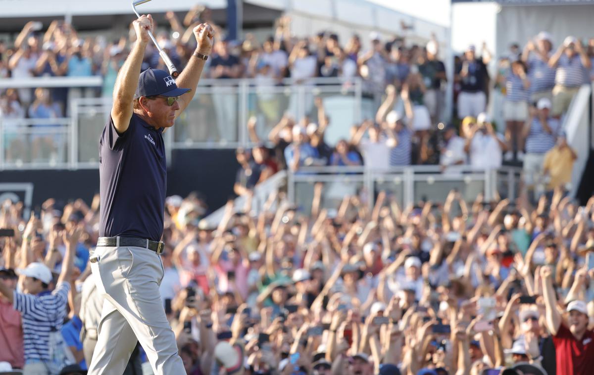 Phil Mickelson | Phil Mickelson je postal veliki zmagovalec. | Foto Reuters