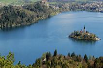 Bled, Blejsko jezero, vroče