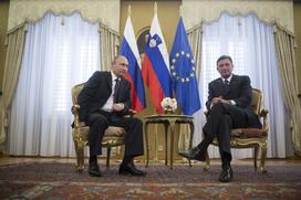 Borut Pahor Vladimir Putin