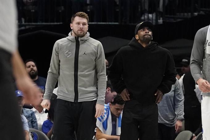 Luka Dončić zaradi poškodbe ni igral že pet tekem zapored. | Foto: Guliverimage/Vladimir Fedorenko