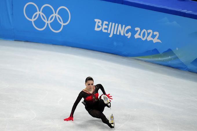 Mlada ruska drsalka Kamila Valijeva je v Pekingu povsem odpovedala. | Foto: Guliverimage/Vladimir Fedorenko